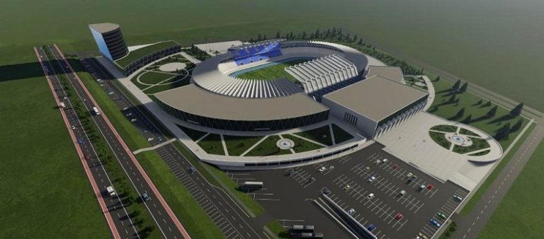 60 млн долларлык жаңы стадиондун курулушу 2026-жылы аяктайт