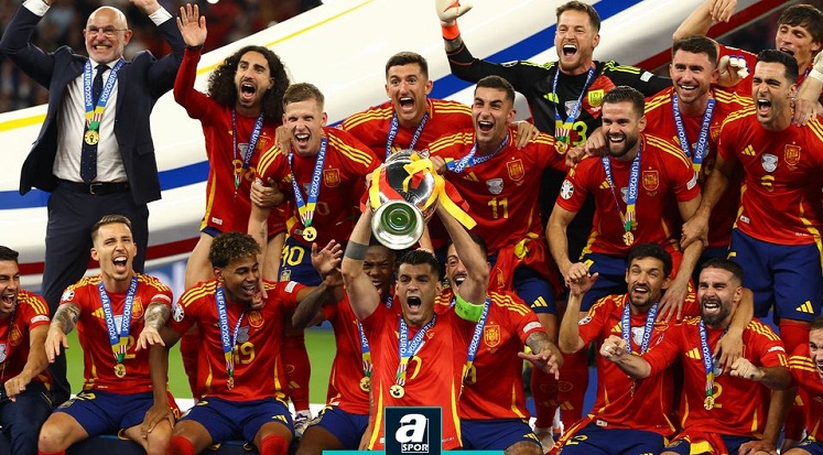 Евро -2024: Испания  футбол боюнча Европа чемпиону болду